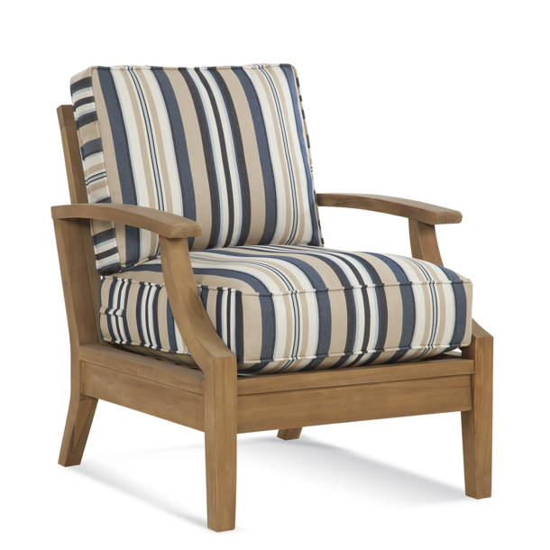 Braxton Culler Messina Outdoor Teak Chaise Lounge Wayfair